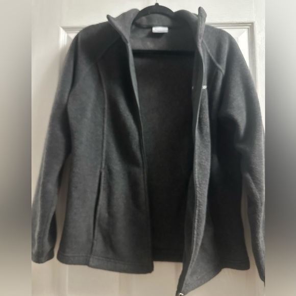 Columbia Full Zip Fleece Jacket Women’s Medium - Picture 4 of 9